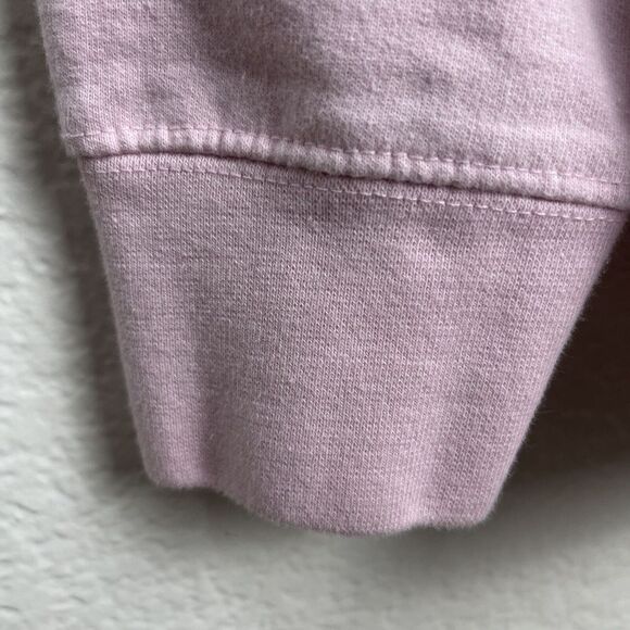 Anti Social Social Club Hoodie Small Pink Spellout Pull Over Streetwear Flames - Picture 3 of 11